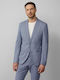 Black Label Мъжко сако Light Blue