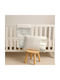 abo Baby Sheets Set Crib Cotton White 70x140cm 3pcs