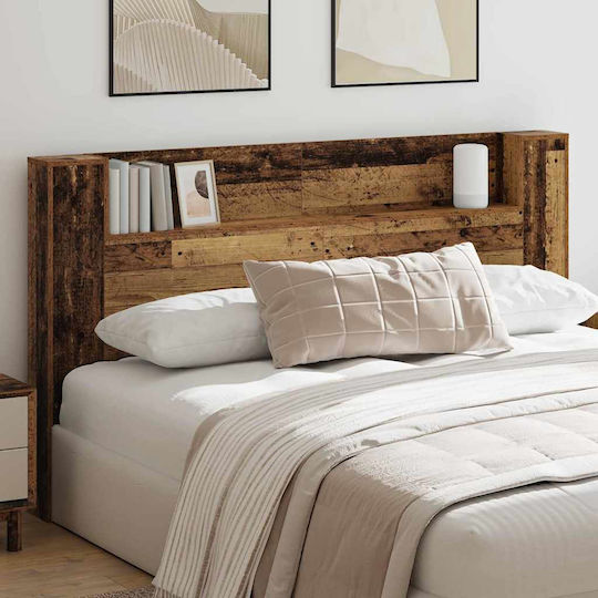 vidaXL Tăblie De Pat Din Lemn Multicolor 180x104.5cm