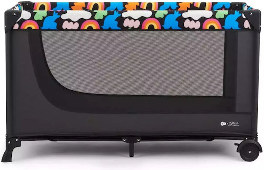 Kinderkraft Joy2 Loc de joacă cu Saltea Negru
