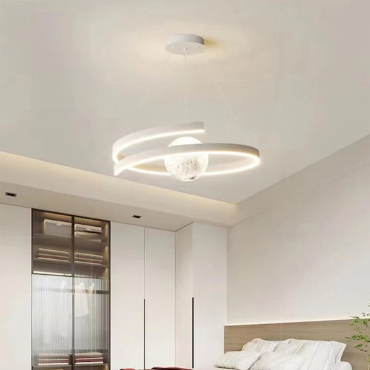 Lightplanet LED Smart Κρεμαστό Φωτιστικό Μαύρο