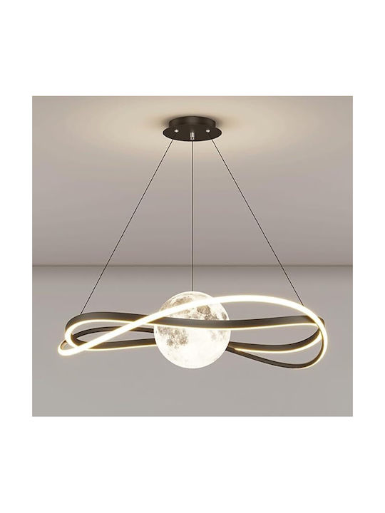 Lightplanet Pendant Light Black LED with Natural White Light