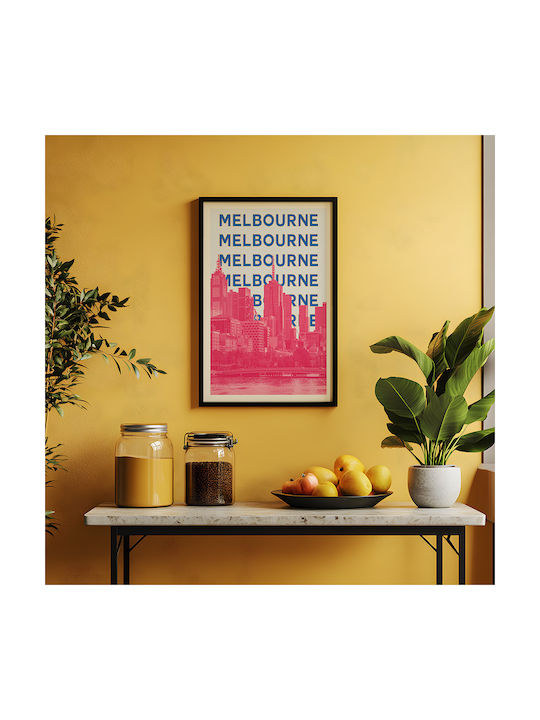 Poster Melbourne Pop Art Pst25511 30cm X 40cm F...