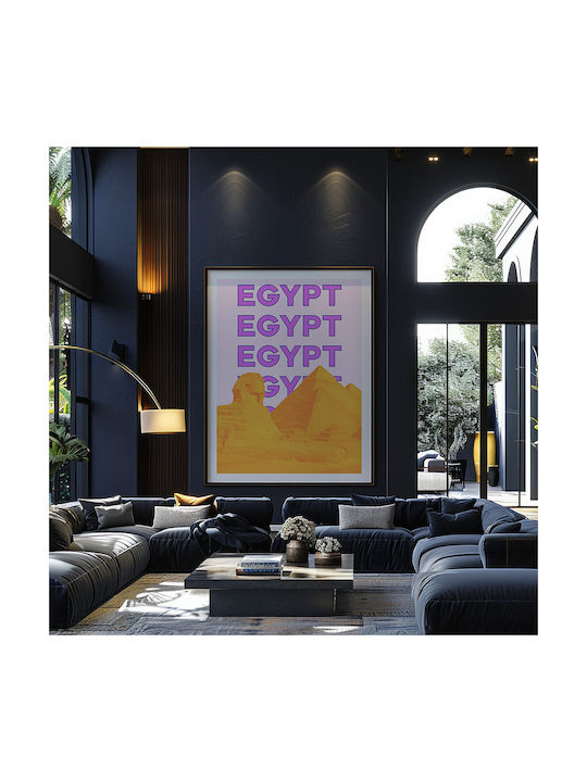 Poster Egypt Pop Art Pst25518 21cm X 30cm Λευκό Κάδρο Pvc