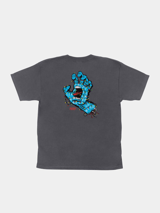 Παιδικό T-shirt Charcoal Stranger Things Screaming Lights