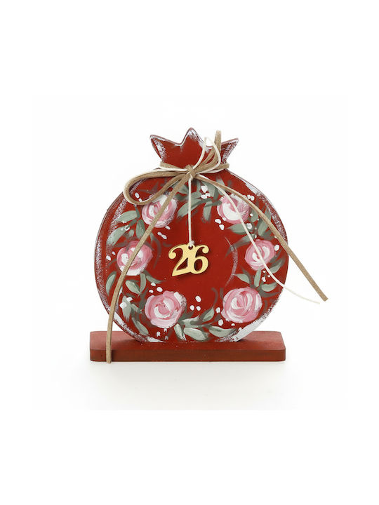 Bellissimo Amulet Rodie din Lemn 1buc