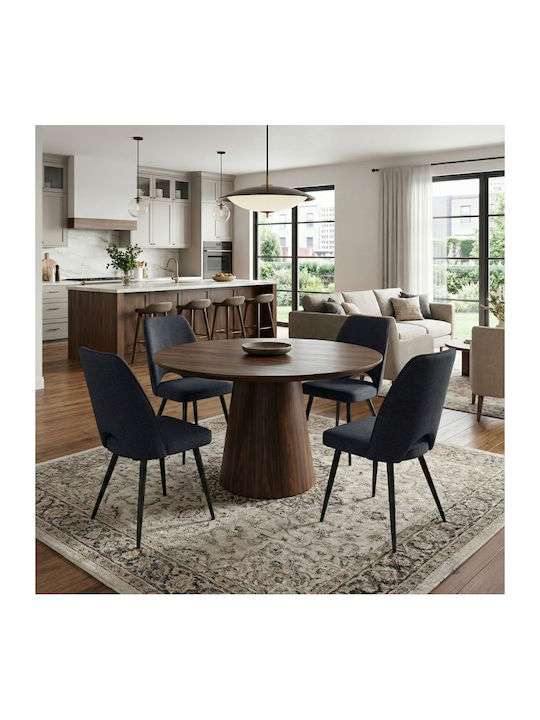 Christy Dining Room Fabric Chair Anthracite - B...