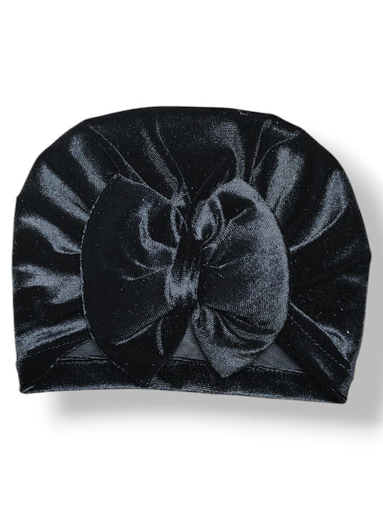 Babydom Kids Turban Black 1pc