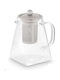 Arti Casa Ceainic cu Filtru Sticlă Argintiu 550ml