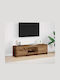 TV-Ständer mit LED-Beleuchtung Alt Holz M140xT34xH40cm