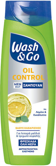 Wash & Go Shampoos für Ölig Haare 360ml