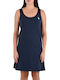 'shay' Mini Dress Navy Blue