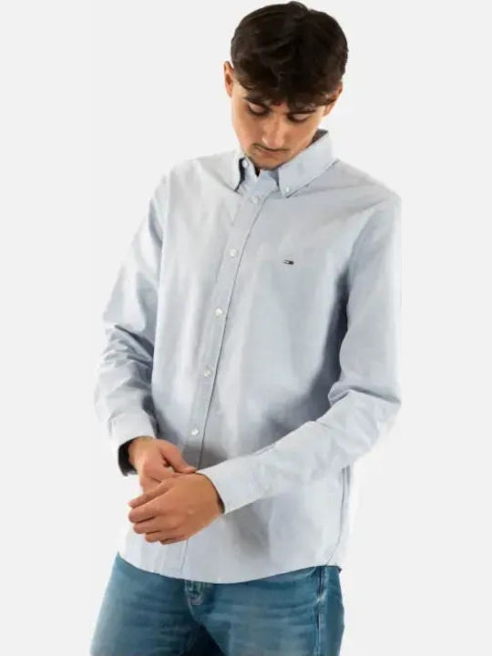 Tommy Hilfiger Baumwolle Hemd Sky Blue Tommy Hilfiger Baumwolle Hemd Sky Blue