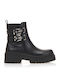 Women's Ankle Boots with Medium Heel Black