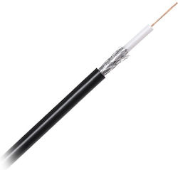 Rg58 Coaxial Cable 50 Ohm 5mm Black Pvc Cabletech