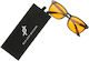 DONOTAGE Blue Light Blockers Acetate Blue Light Blocking Glasses Orange