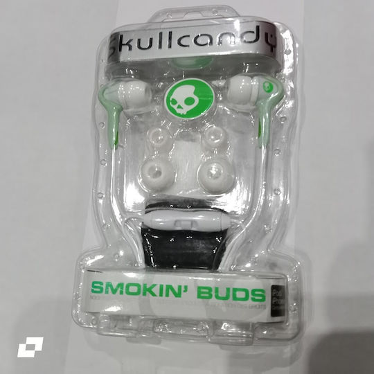 Skullcandy Smokin Buds In-ear Handsfree Headphones with Connector 3.5mm White