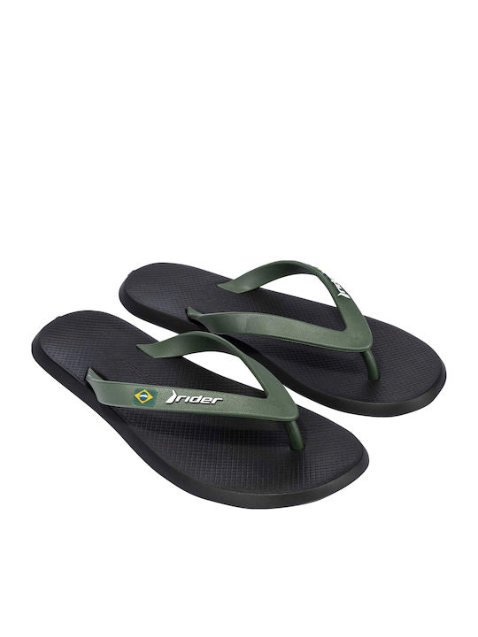 Herren Flip Flops Anatomisch Khaki