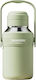 Μπουκάλι Θερμός Ανοξείδωτο / Πλαστικό 900ml Green
