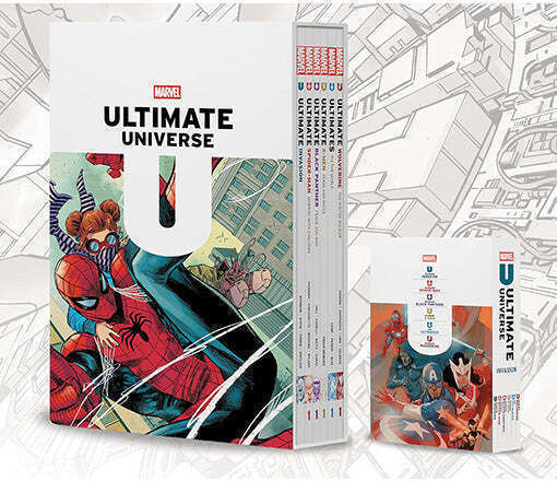 Ultimate Universe Invasion Box Set Slipcase, Pace și război de Bryan Hill, Stefano Caselli Ultimate Universe Invasion Box Set Slipcase, Pace și război de Bryan Hill, Stefano Caselli