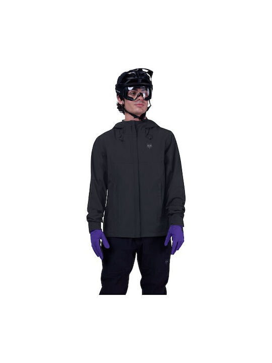 Fox Ranger Cycling Windbreaker Jacket Long sleeve Black