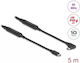 Delock Cablu Activ Usb 10 Gbps Tip C 8k60hz/pd 60w E-marker Drept Unghiular 5m Delock 81196