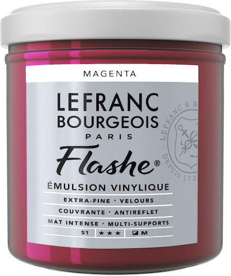 Lefranc & Bourgeois 125ml Flashe Acrylic 432 Series 1 Magenta
