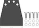 Сет За Смяна На Стъргалка За Под Pro Sds Max 152mm #2608690613