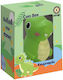 Kinder Spardose Plastik Grün 16x12x20cm