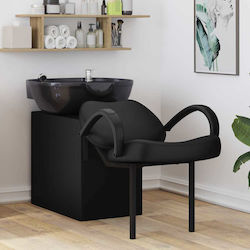 vidaXL Hair Salon Sink Stationary with Chair M63xW141xH92cm vidaXL Hair Salon Sink Stationary with Chair M63xW141xH92cm