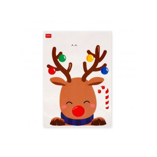 Legami Christmas Decorative Window Stickers Static Cling Window Stickers Windo-wow Wds0002