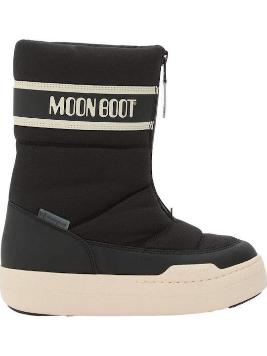 Moon Boot Δερμάτινες Μπότες Χιονιού