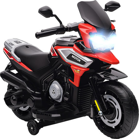 Kids Motorbike Inspired Electric 6 Volt Red