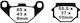 Motorradbremsbeläge Ebc Kx125 250 500 83-88/kle500 91-07 Rückseite Fa 067 Hh