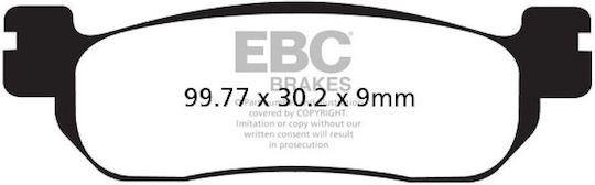 Motorcycle Brake Pads Ebc Xmax125 11-16 Front X-max250 05-16 Rear Sfa 275 Hh