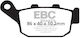 Ebc Brake Pads Xrv750 90-03 Xlv600-650 Rear Sfa 140