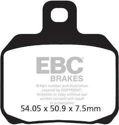 Tampoane Ebc Beverly 500 Xcity-125 08-15 Speedf./x9 200 Sfa 266 Hh