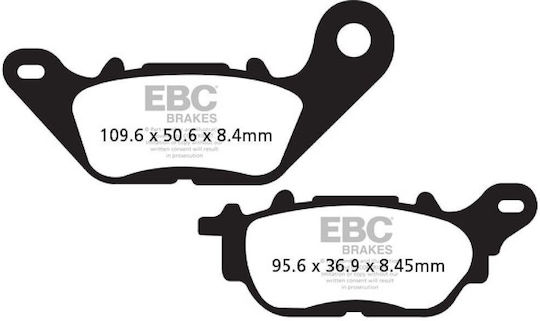 Ebc Motorcycle Brake Pads Crypton-X135 T110/YBR125 Front NMAX Rear Sfac 464