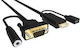 Cablu Hdmi La Vga Audio Micro Usb Alimentare 1.8m Well