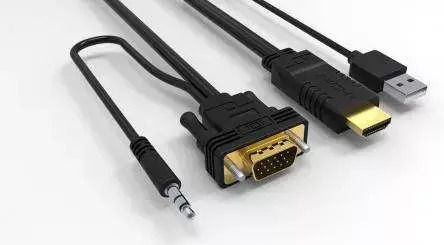 Cablu Hdmi La Vga Audio Usb Alimentare 1.8m Well