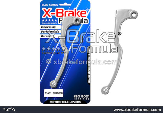 X-Brake Ръчка за Съединител за Мотоциклет Сребрист 73431