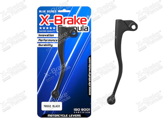 X-Brake Ръчка за Съединител за Мотоциклет Черен 70892