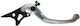Shark Racing Motorcycle Brake Lever K-type Adjustable Silver I-00000607