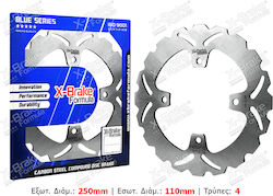 X-Brake Back Brake Disc for Kawasaki Z750 / Versys 1000 / Z 1000 / ZZR 1400