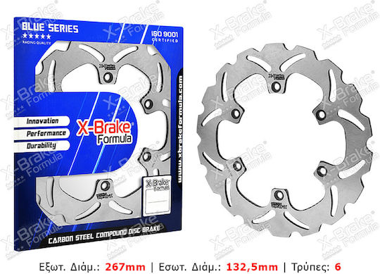 X-Brake Back Brake Disc for Yamaha XJ / FJ / XV Virago / XJR / MT-01