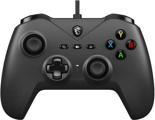 MSI Force GC200 Wired Gamepad with Hall Effect Sticks for Android / PC Black