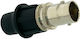 Bnc Female Connector Socket Straight Solder Insulation Panel Mount