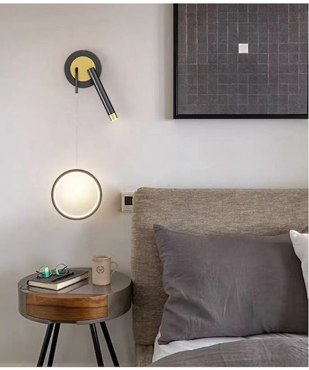 Lightplanet Φωτιστικό Τοίχου με Ενσωματωμένο LED και Φυσικό Λευκό Φως