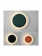 Lightplanet Leuchte Wand mit Integrierter LED Grün 24cm