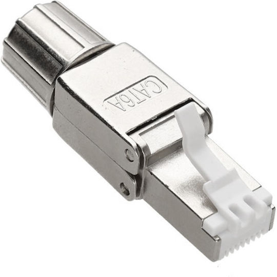 Rj45 Cat6a Stp Shielded Self-terminating Connector Emtex Emt-tl6a-stp